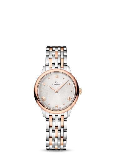 Omega De Ville Quartz 27.5 Stainless Steel - Sedna Gold / Silver / Bracelet